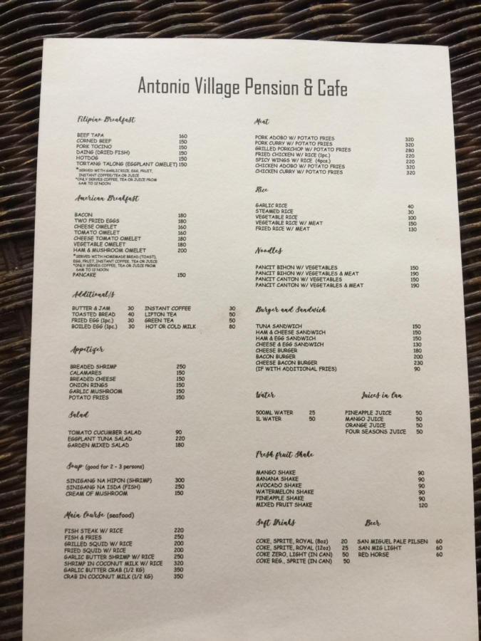 Antonio Village Pension And Cafe El Nido Exterior photo